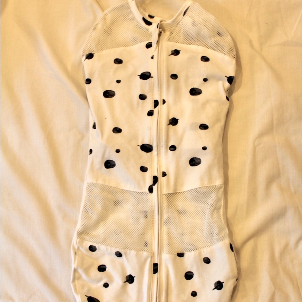 Velcro baby swaddle